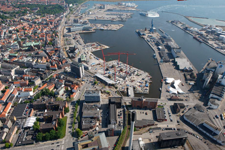 30. maj 2013: Udsigt til Aarhus Ø
